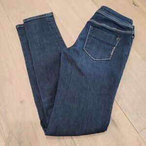 bebe Jeans Women's sz 27 Vertigo Skinny Jegging Low Rise Denim Legging